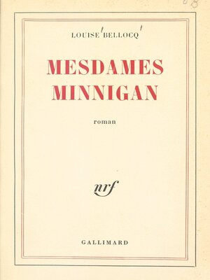cover image of Mesdames Minnigan